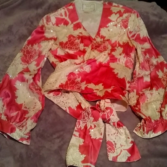 Tops - VIE Silk  Blouse size 10
